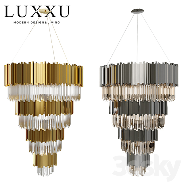 Luxxu EMPIRE chandelier 3DS Max Model - thumbnail 2