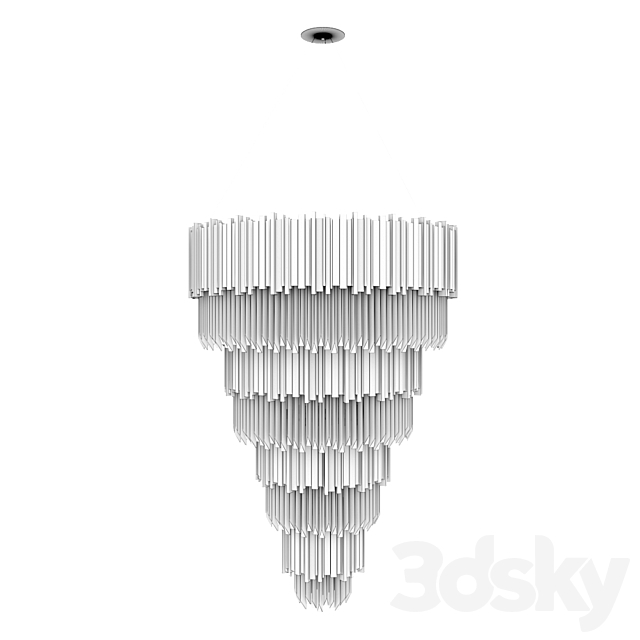 Luxxu EMPIRE chandelier 3DS Max Model - thumbnail 3