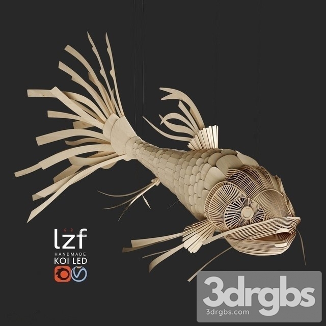 LZF Koi Lamp 3dsmax Download - thumbnail 1