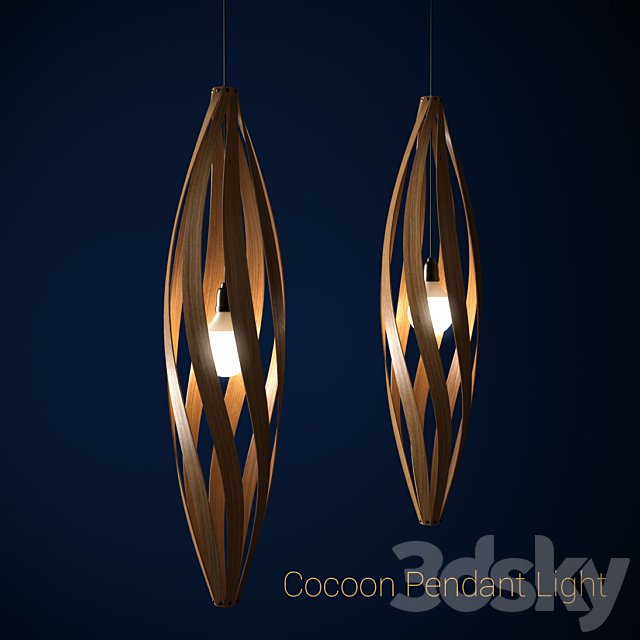 MacMaster Cocoon Pendant Light 3DS Max Model - thumbnail 2