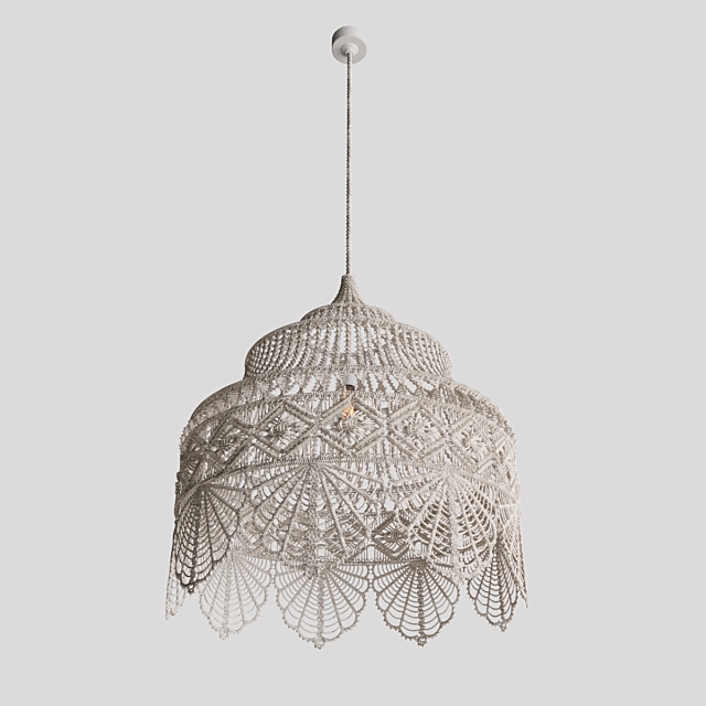 Macrame ?handelier 3DSMax File - thumbnail 1