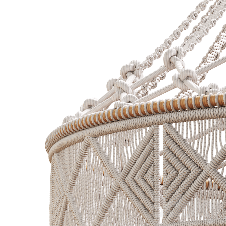 Macrame pendant lights Aliexpress 133 corona 3DS Max Model - thumbnail 2