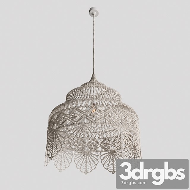 Macrame Shandelier 2 3dsmax Download - thumbnail 1