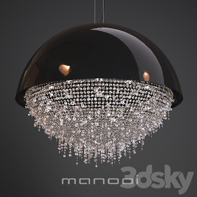 Manooi Ozero Chandelier 3DSMax File - thumbnail 1