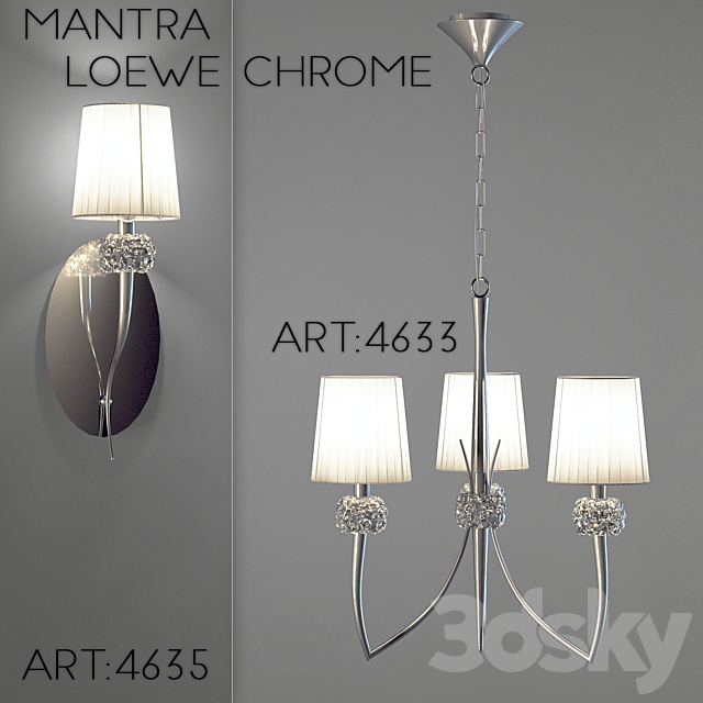 Mantra Loewe Chrome 3DSMax File - thumbnail 1