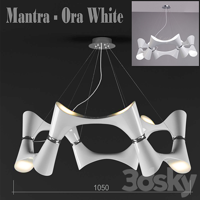 Mantra – Ora White 3DS Max Model - thumbnail 1