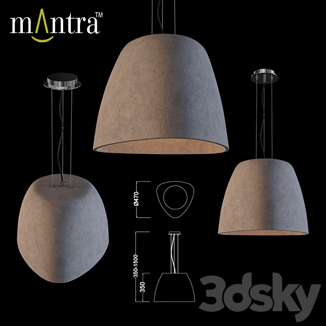 Mantra Triangle 4822 3DSMax File - thumbnail 1