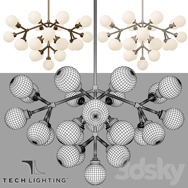 Mara chandelier 3DSMax File - thumbnail 2