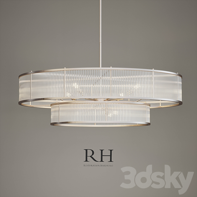 MARAIS ROUND CHANDELIER 3DSMax File - thumbnail 3