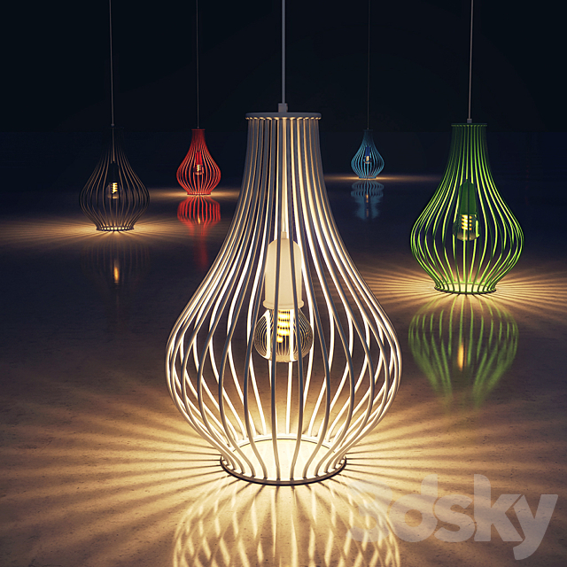 Marco Lamps by Studio Beam 3DS Max Model - thumbnail 1