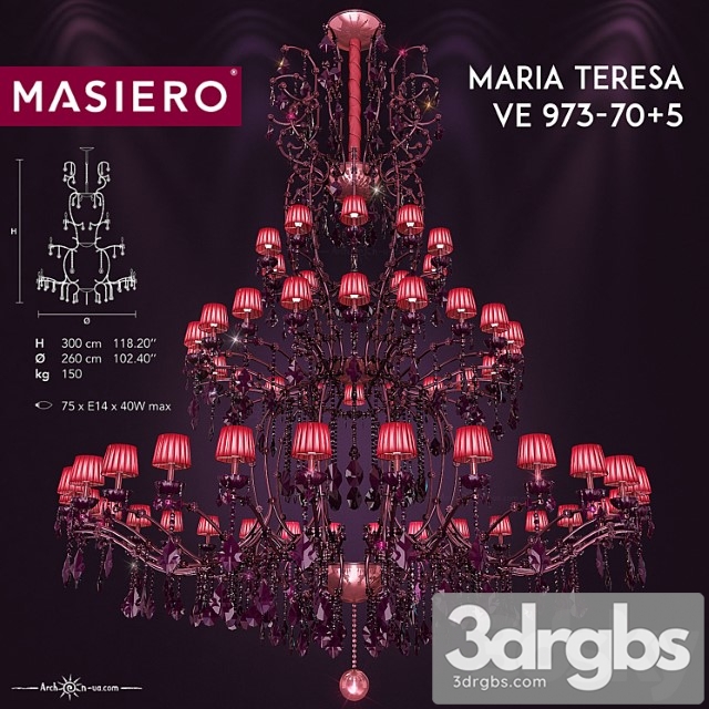 Maria Teresa Ve 973 70 5 2 3dsmax Download - thumbnail 1