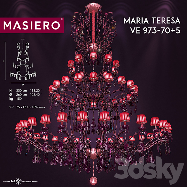 Maria Teresa VE 973-70 + 5 3DSMax File - thumbnail 1