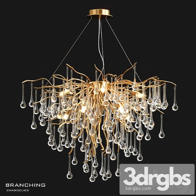 Marian branching chandelier - thumbnail 1