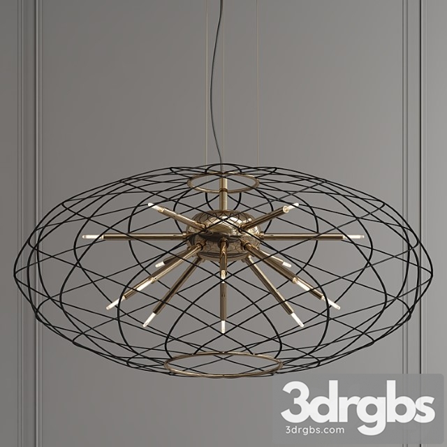 Mars Pendant light 1 3dsmax Download - thumbnail 1