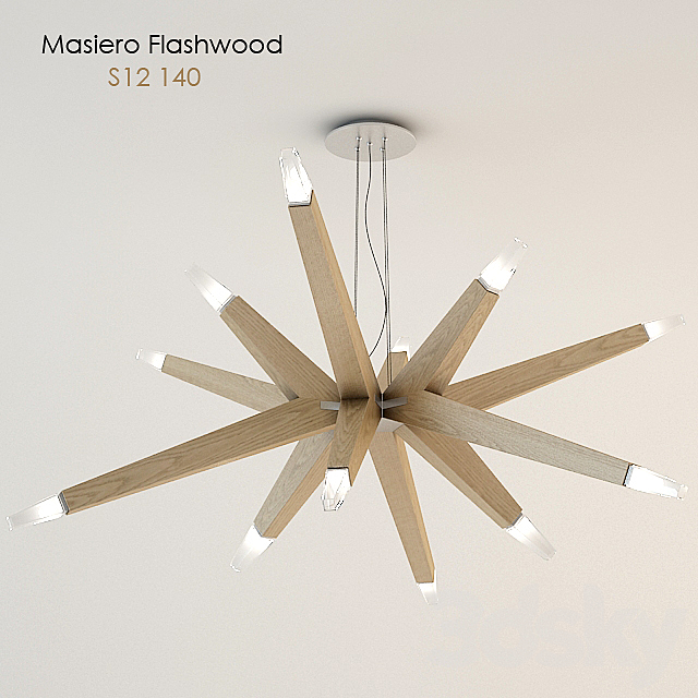 Masiero Flashwood S12 140 3DS Max Model - thumbnail 1