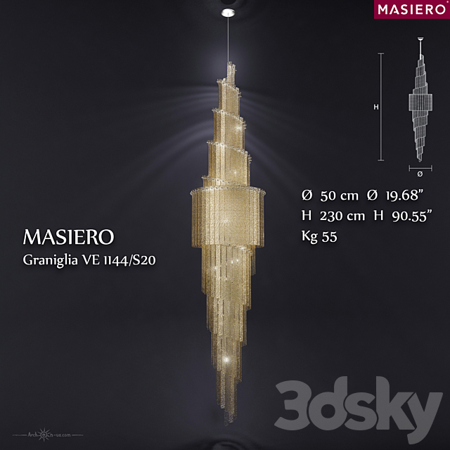 Masiero Granigilia VE 1144-S20 3DSMax File - thumbnail 1