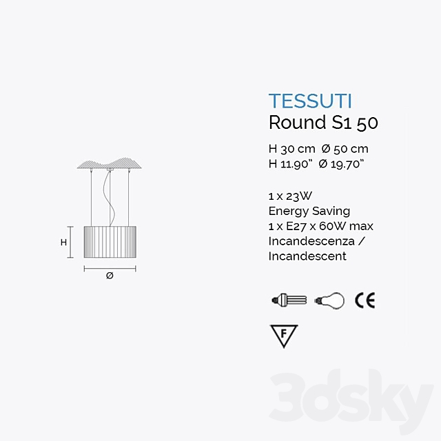 Masiero ROUND S1 50 3DSMax File - thumbnail 2