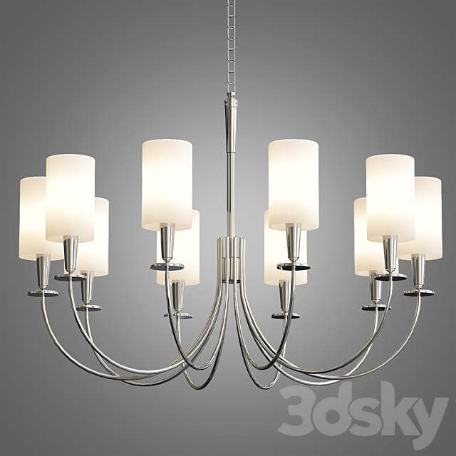 Mason Chandelier Hudson Valley Lighting 3DSMax File - thumbnail 1