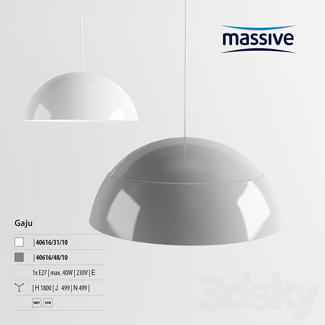 massive _ Gaju 40616 3ds Max - thumbnail 1