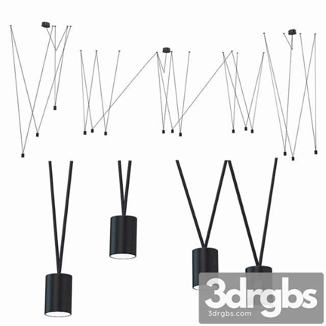 Match lamp vibia 3dsmax Download - thumbnail 1