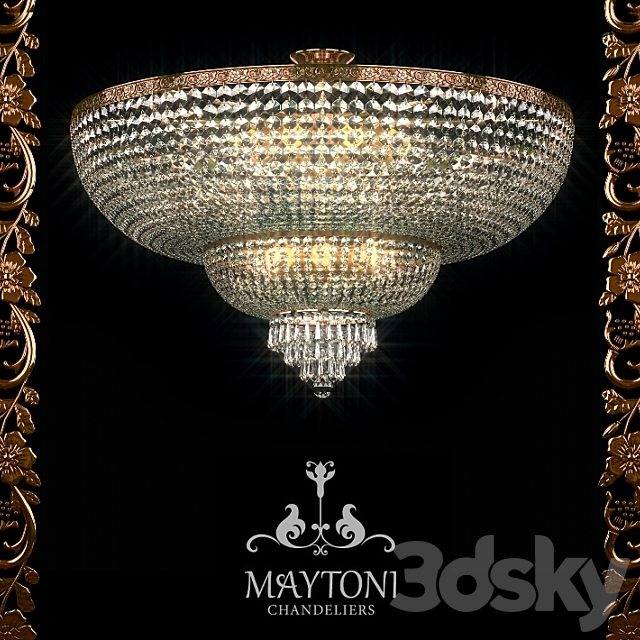 Maytoni A890-PT100-G 3DSMax File - thumbnail 1