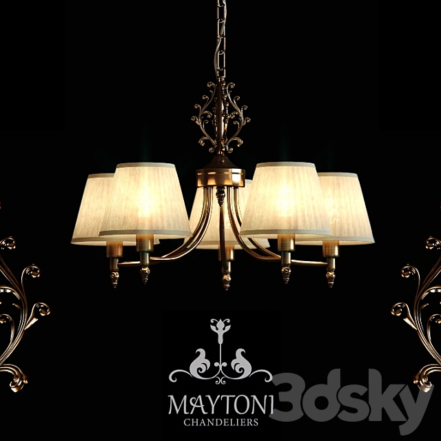 Maytoni ARM330-05-R 3DSMax File - thumbnail 1