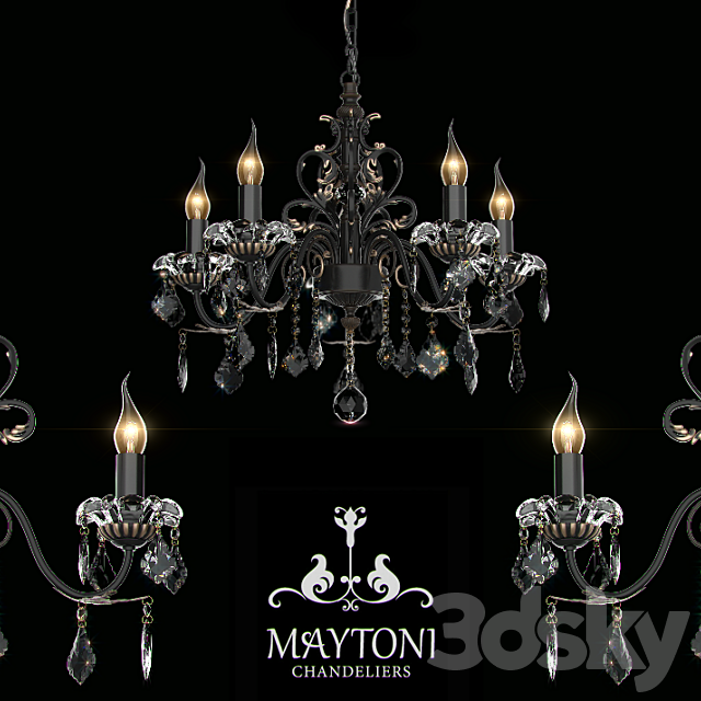 Maytoni ARM400-05-R 3DSMax File - thumbnail 1