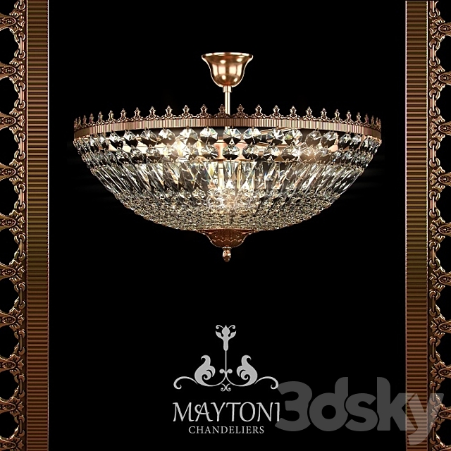 Maytoni B500-PT50-G 3DSMax File - thumbnail 1