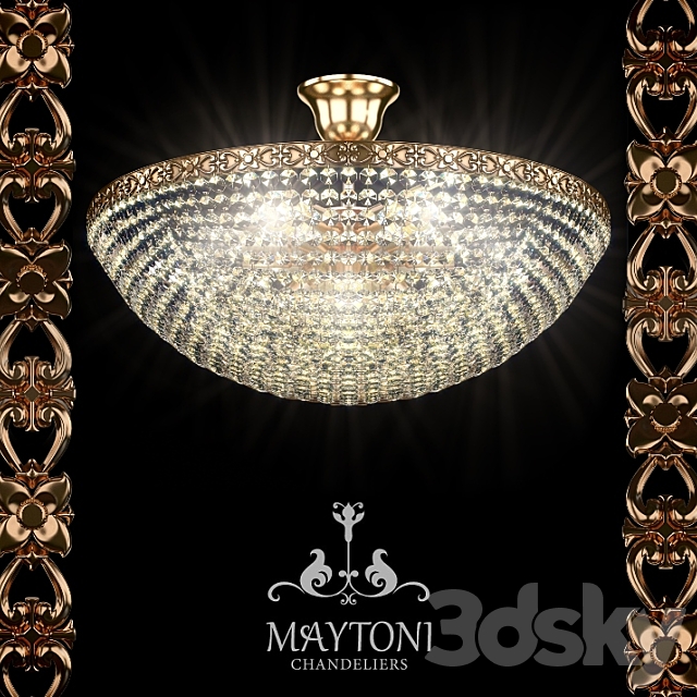 Maytoni D783-PT50-3-G 3DSMax File - thumbnail 1