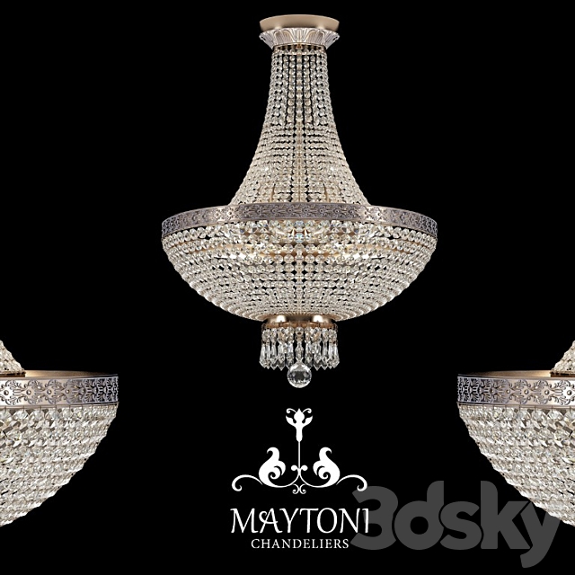 Maytoni DIA750-TT50-WG 3DS Max Model - thumbnail 1