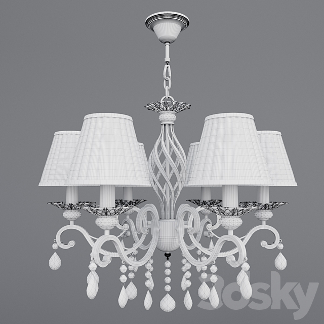 Maytoni Elegant 3 ARM247-06-G 3DS Max Model - thumbnail 3