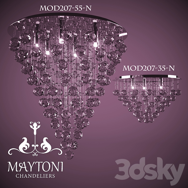 Maytoni Modern 3 3DSMax File - thumbnail 1