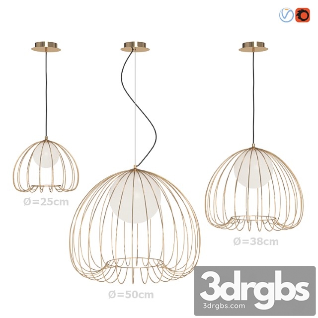 Maytoni Polly Pendant Lamp 3dsmax Download - thumbnail 1