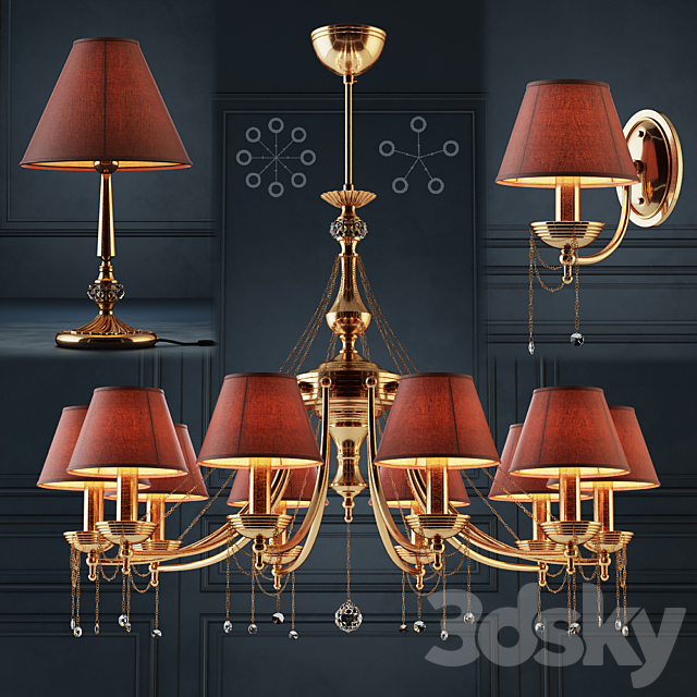 Maytoni Royal Classic COLLECTION 3DSMax File - thumbnail 1