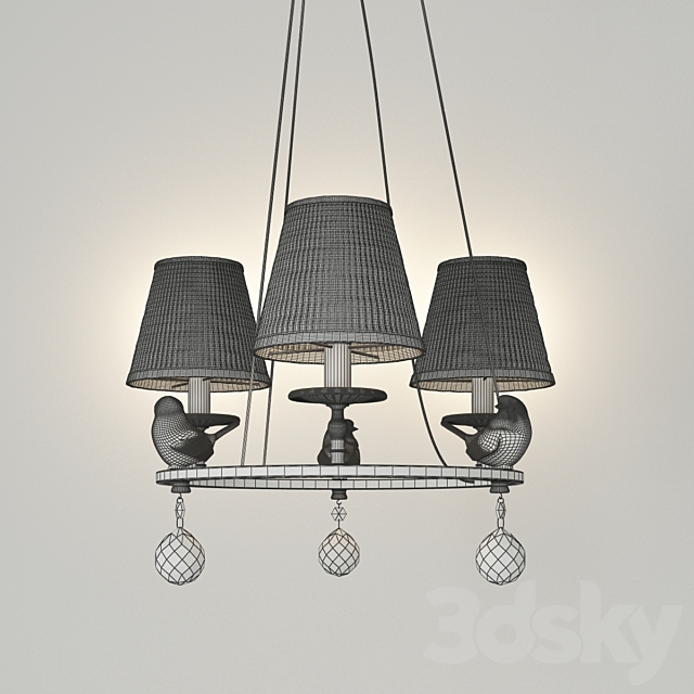 Maytoni voyage chandelier 3DSMax File - thumbnail 3