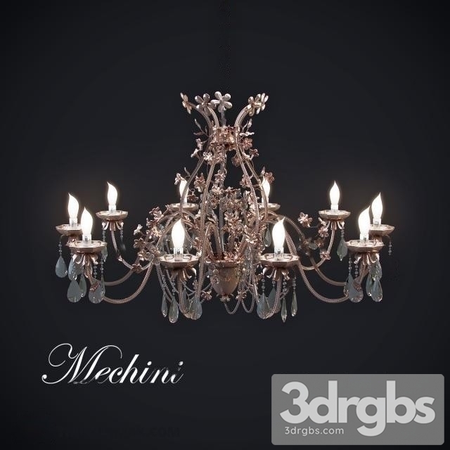 Mechini Ceiling Light 3dsmax Download - thumbnail 1