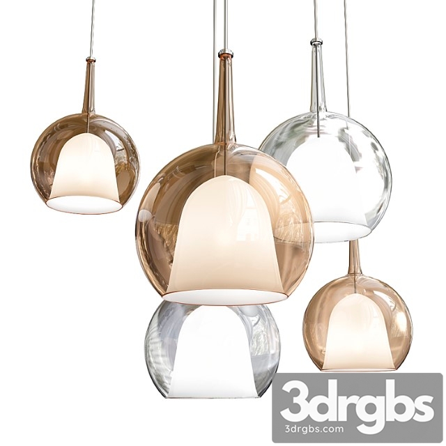 Medium glo pendant light 3dsmax Download - thumbnail 1