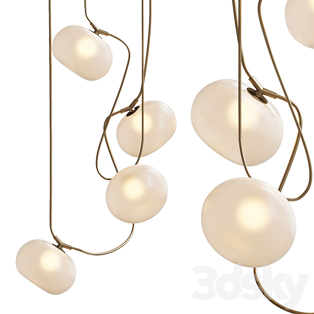 Melina Pendant Lamp 3ds Max - thumbnail 1