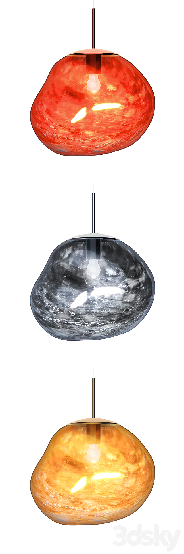 MELT PENDANT LAMP TOM DIXON 3DSMax File - thumbnail 2