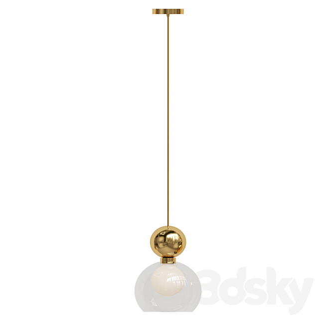 Memorial Pendant Lamps 3ds Max - thumbnail 2