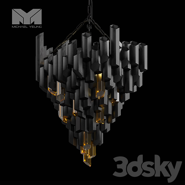 Michael_Yeung _-_ Meteor_Pendant 3DSMax File - thumbnail 1