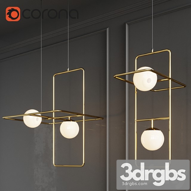 Midea lamp in the online store romatti 3dsmax Download - thumbnail 1