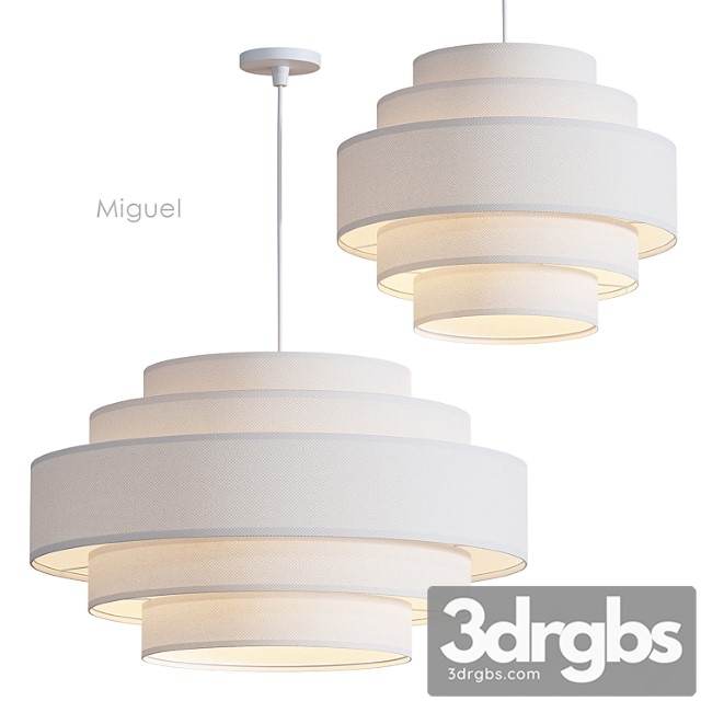 Miguel Pendant Lamp Ellos Home 3dsmax Download - thumbnail 1