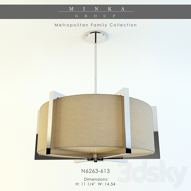 minka group N6263-613 3DSMax File - thumbnail 1