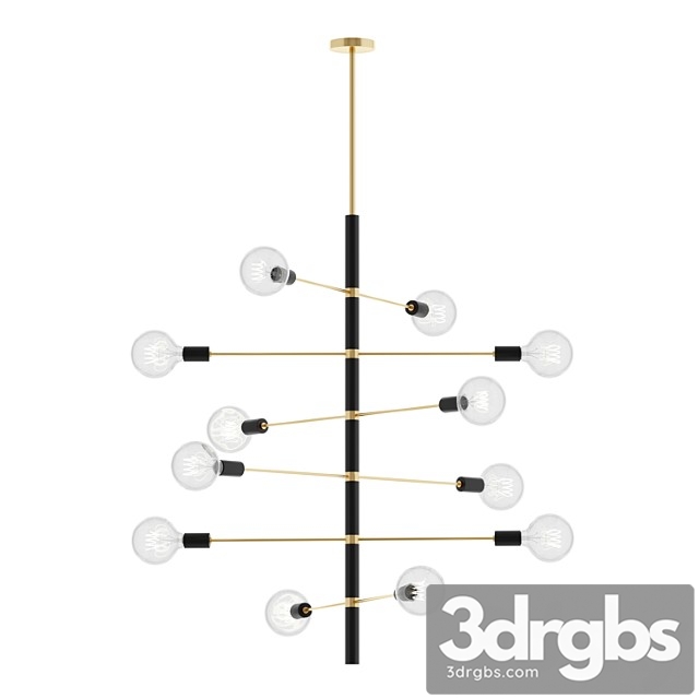 Mitzi astrid 12 light chandelier - thumbnail 1