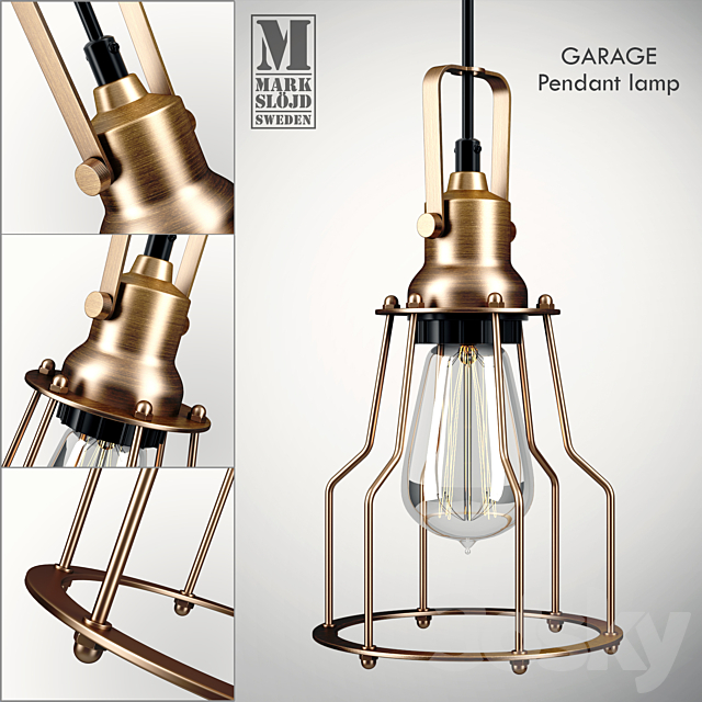 MLG GARAGE Pendant Lamp 3DSMax File - thumbnail 1