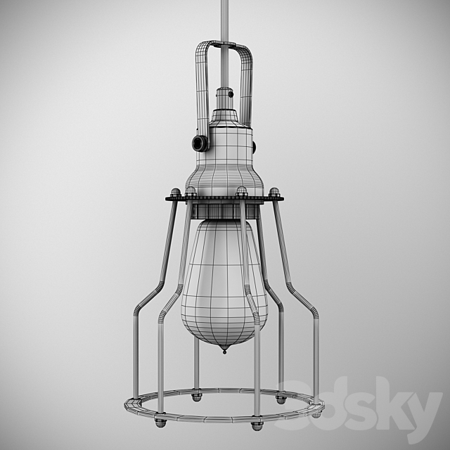 MLG GARAGE Pendant Lamp 3DSMax File - thumbnail 3