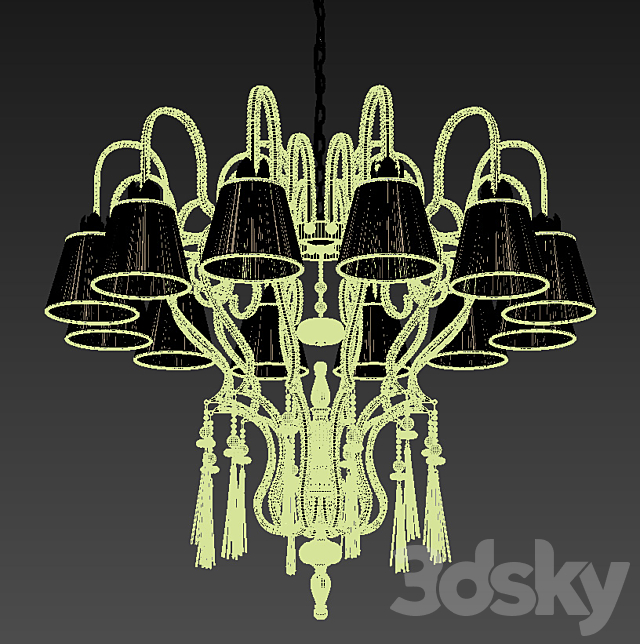 MM Lampadari 7077_12 3DS Max Model - thumbnail 2