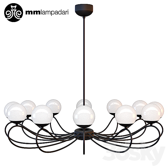 MM Lampadari Papillon 7207 12 3DSMax File - thumbnail 2