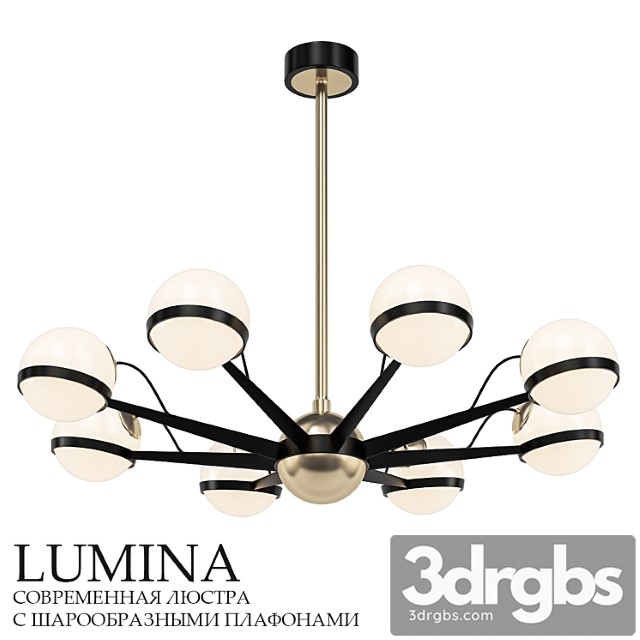 Moderm Chandelier With Shadows 3dsmax Download - thumbnail 1